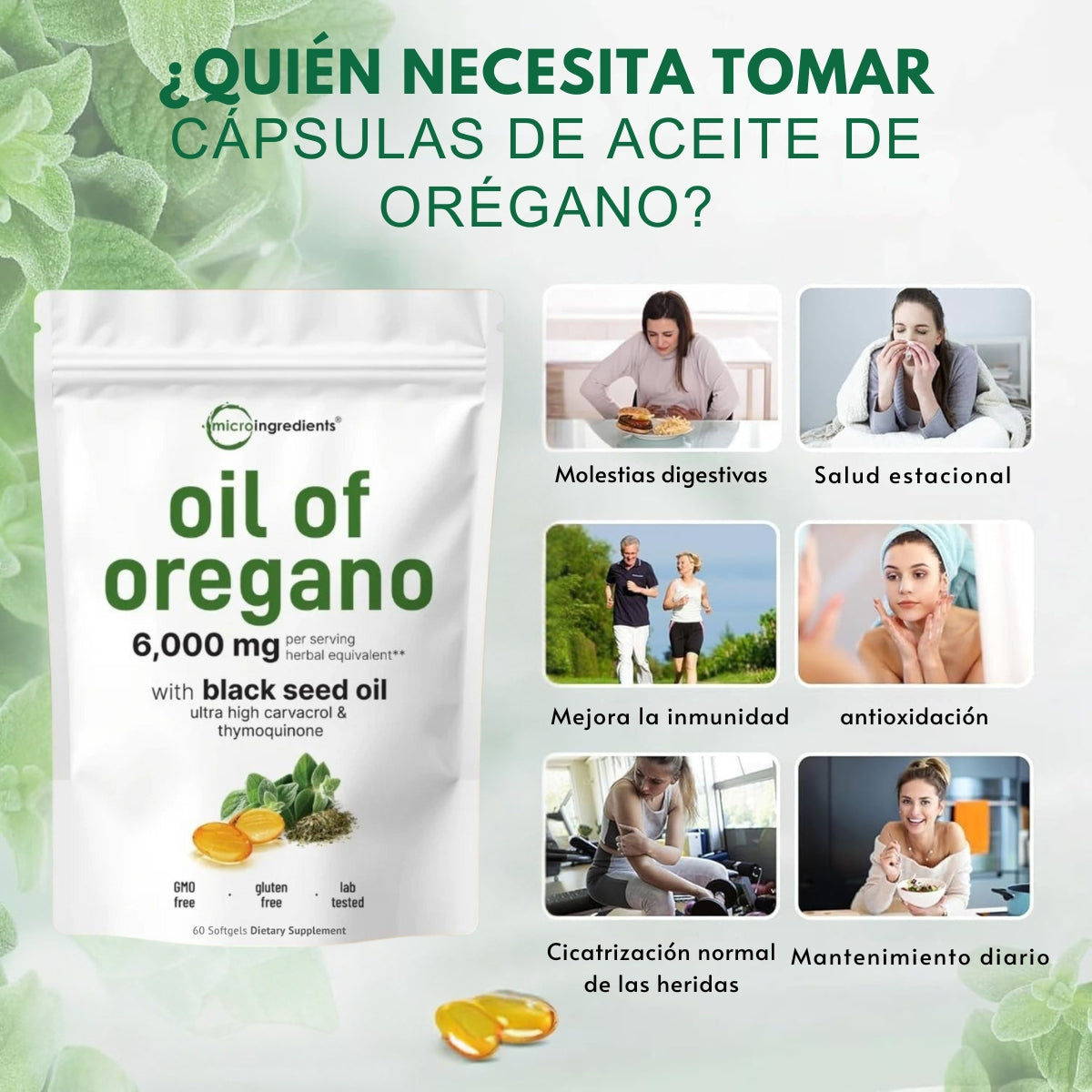 MicroIngredients - Aceite de orégano.