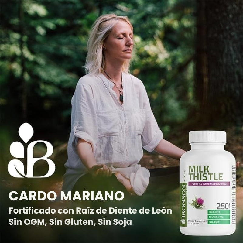 Bronson - Capsulas de Cardo Mariano - OFERTA 2X1