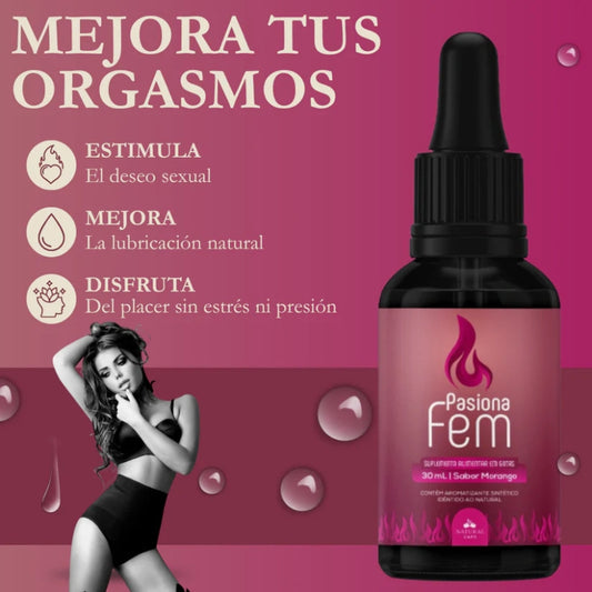 PasionaFem - Aumenta el deseo y la libido femenina - OFERTA 2X1