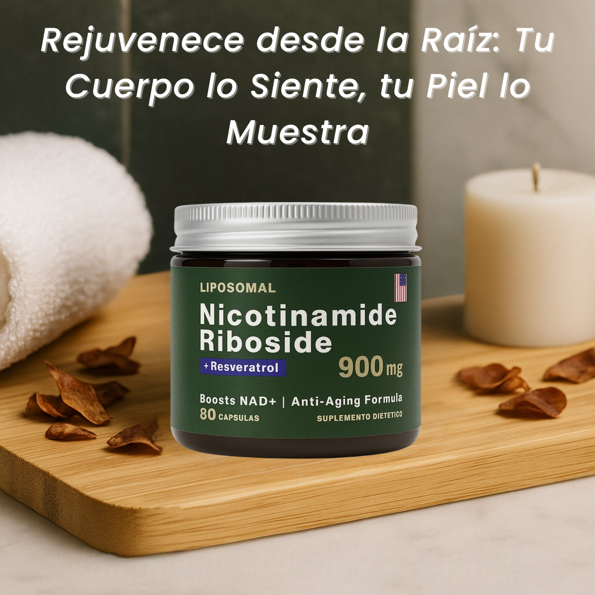Cápsulas Juventud NAD+™ - Cada día más joven, cada día más fuerte