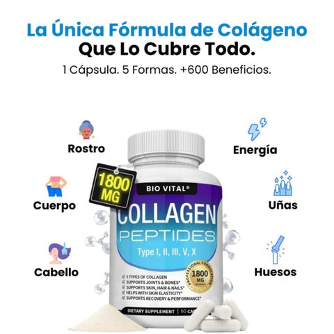 Bio Vital Colágeno de Alta Pureza Anti-Edad - OFERTA 2X1