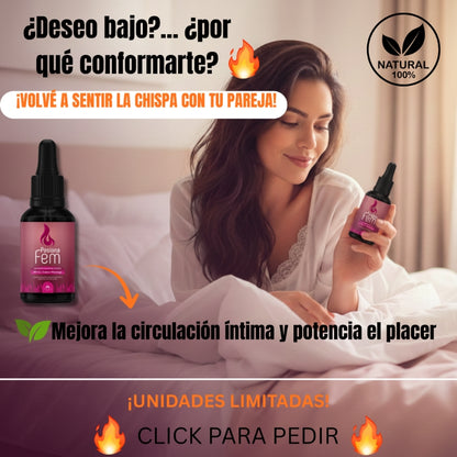 PasionaFem - Aumenta el deseo y la libido femenina - OFERTA 2X1