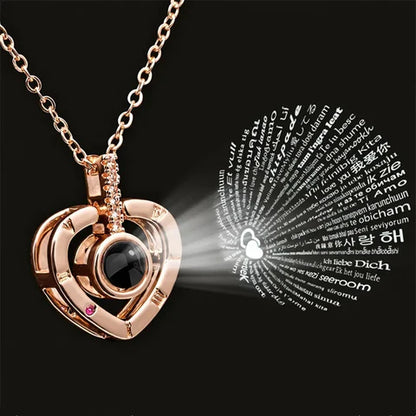 Collar Amor Eterno - ✨100 idiomas… un solo sentimiento❤️