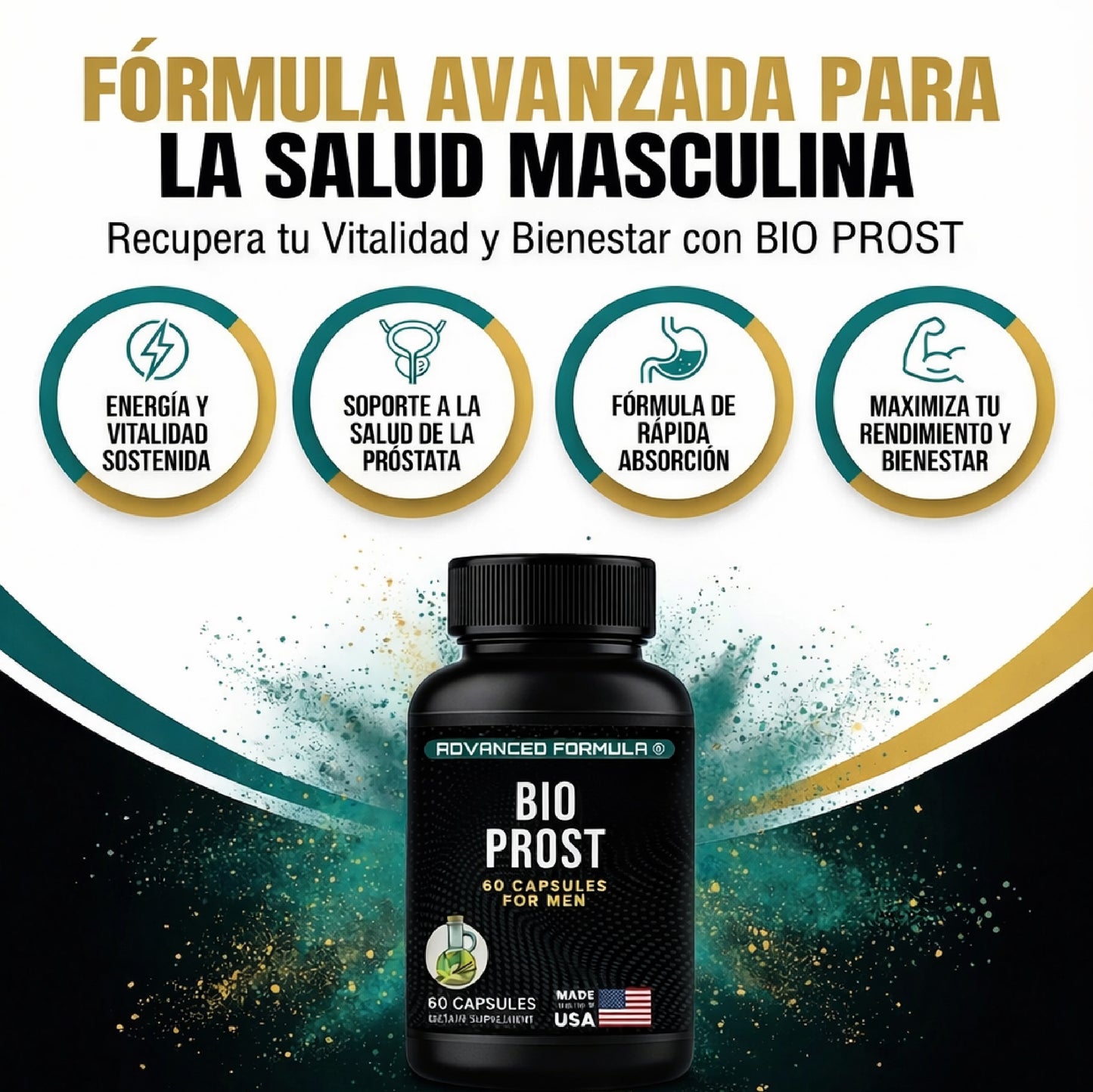 BioProst - Cuidarte también es parte de ser hombre 💪🏻- OFERTA 2x1