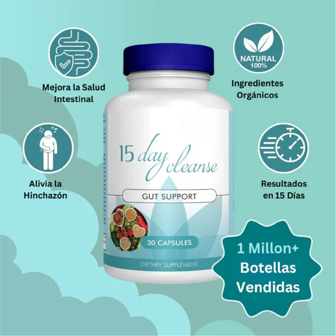 Day Cleanse™ - Hinchazón fuera, energía dentro