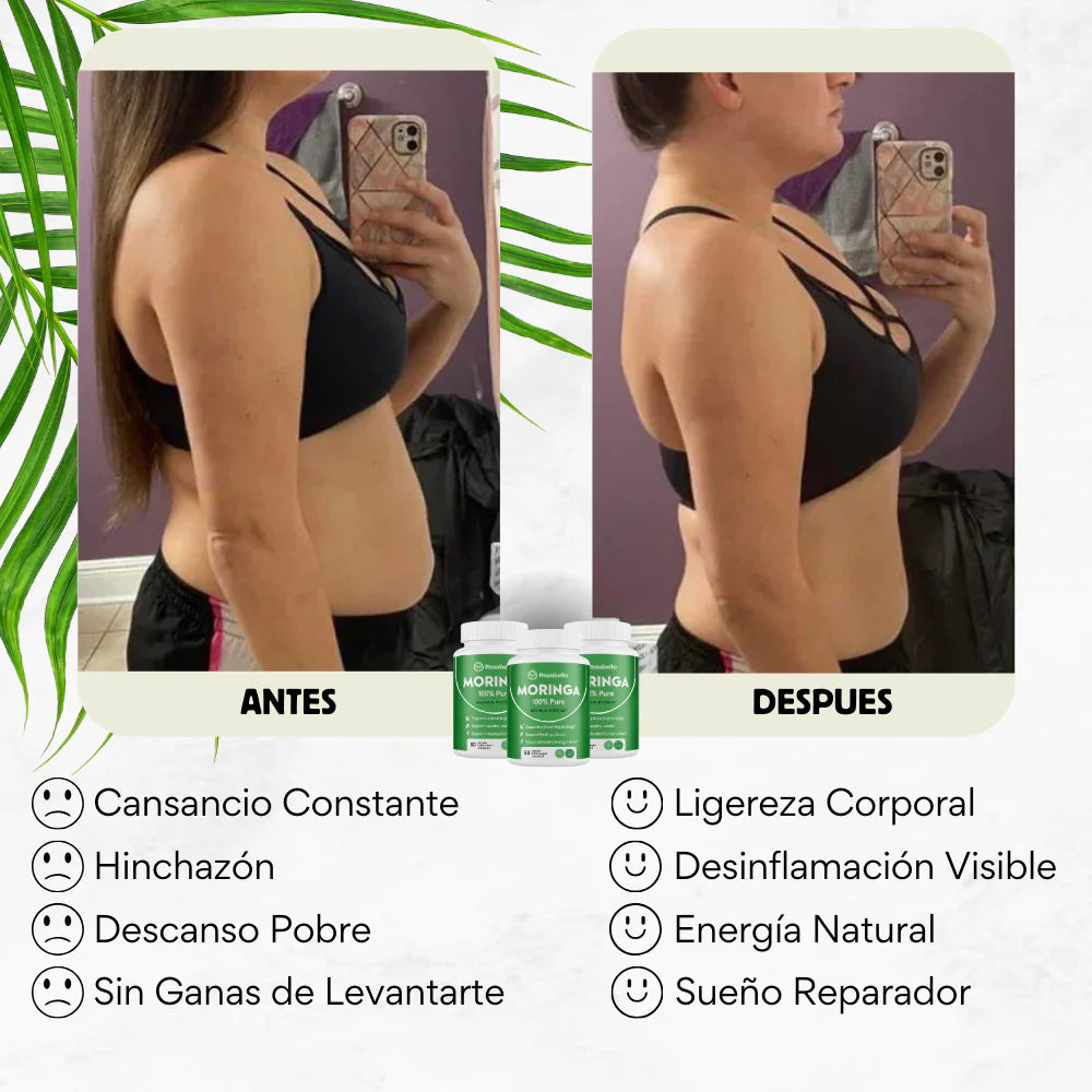 Rosabella Moringa™ - Recupera tu Vitalidad - OFERTA 2X1