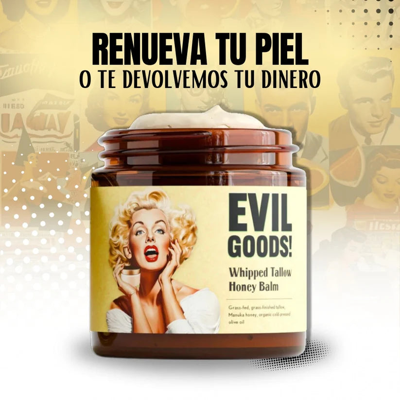 FacialTallow - Crema Facial de Sebo y Miel